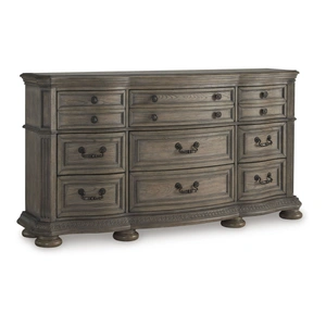 Ashley Furniture Ardenfield Wood/Wood Veneer Dresser w/9 Drawers, Light Brown