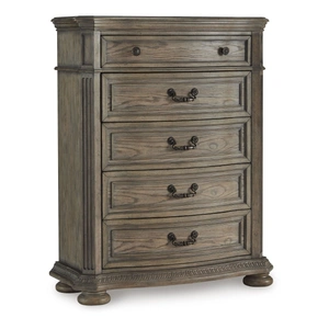 Ashley Furniture Ardenfield Wood/Wood Veneer Chest w/5 Drawers, Light Brown