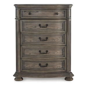 Ashley Furniture Ardenfield Wood/Wood Veneer Chest w/5 Drawers, Light Brown