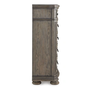 Ashley Furniture Ardenfield Wood/Wood Veneer Chest w/5 Drawers, Light Brown