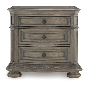 Ashley Furniture Ardenfield Wood/Wood Veneer Nightstand w/3 Drawers, Light Brown