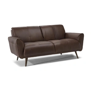 Natuzzi Editions Talento Leather Loveseat