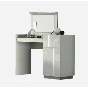 Pantek Furniture B 60 Dresser w/Open Mirror & 1 Drawer + 1 Door