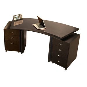 Sharelle Furnishings Bali Wood 3-Drawer File Cabinet