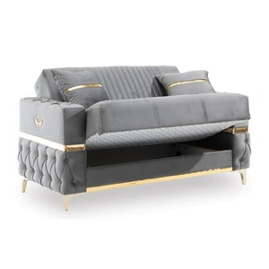 Casamode Bambi Microfiber Convertible Storage Living Room Set