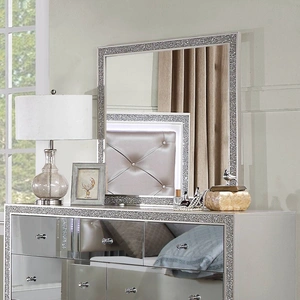 ACME Sliverfluff Wood Mirror, Champagne