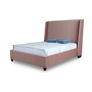 Manhattan Comfort Parlay Velvet Bed