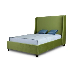 Manhattan Comfort Parlay Velvet Bed