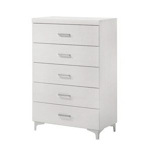 ACME Casilda Wood Chest w/5 Drawers, White