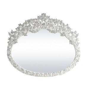ACME Vanaheim Oval Mirror, Antique White