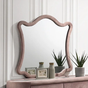 ACME Salonia Velvet Mirror, Pink
