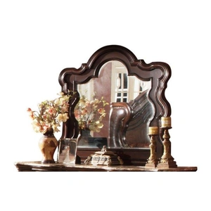 Galaxy Home Furnishings Bella Mirror, Dark Walnut