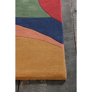 Chandra Bense Garza Wool Hand-tufted Rug, Multi