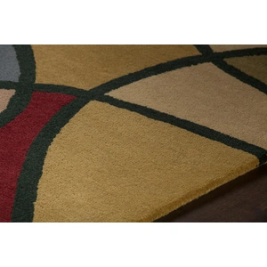 Chandra Bense Garza Wool Hand-tufted Rug, Multi
