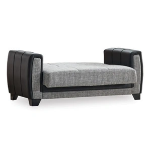 Casamode Berlin Polyester Convertible Storage Loveseat