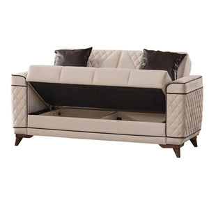 Casamode Beste Microfiber Convertible Loveseat