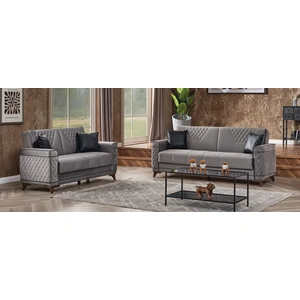 Casamode Beste Microfiber Convertible Living Room Set