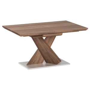Chintaly Imports Bethany Extendable Dining Table, Walnut