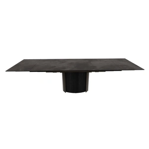 Calligaris Yoroi W78.7-inch-98.4-inch-118.1-inch Ceramic/Metal/Wood Customizable Extendable Rectangular Dining Table