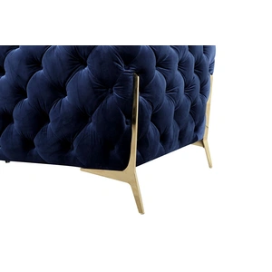 Beverly Hills Furniture Chester Fabric Armchair in Blue