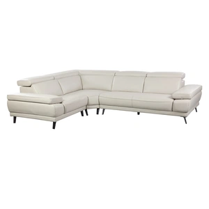 Beverly Hills Furniture Mercer Leather/PVC Corner Sectional w/Motion Headrests