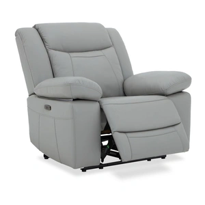 Beverly Hills Furniture Wyatt Leather/PVC Power Reclining Chair