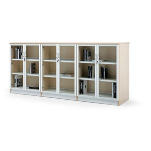 Actiu Class 20 Customizable Modular Flexible Storage Bookcase, Single Access