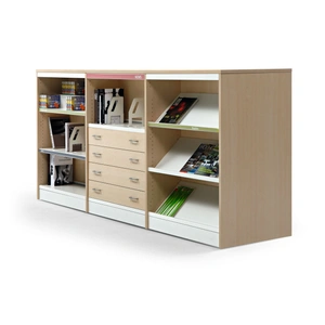 Actiu Class 20 Customizable Modular Flexible Storage Bookcase