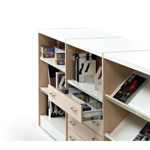 Actiu Class 20 Customizable Modular Flexible Storage Bookcase