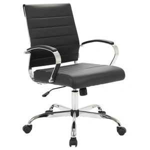 LeisureMod Benmar Home Leatherette Office Chair