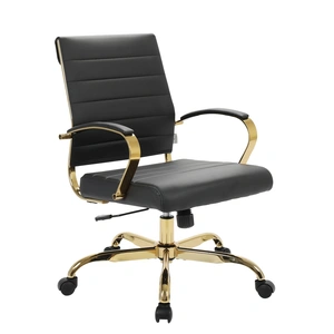 LeisureMod Benmar Home Leatherette Office Chair
