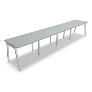 MDD Office Furniture Ogi M Office Single-Row 4-Desk Bench