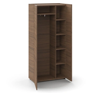 NARBUTAS Plana Wardrobe w/Pull-out Hanging Rail & 6 Shelves, without Lock