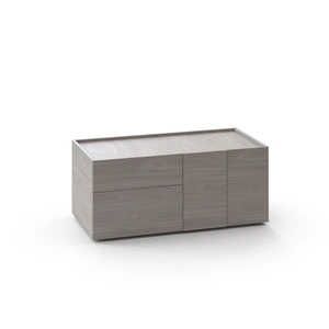 NARBUTAS Plana 47-inch Pedestal w/Shelf & 2 Drawers