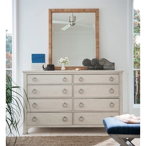 Universal Furniture Escape Wood Dresser w/9 Drawers in Sandbar