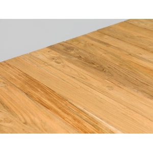 Whiteline Modern Living Stone Outdoor Bar Table, Teak