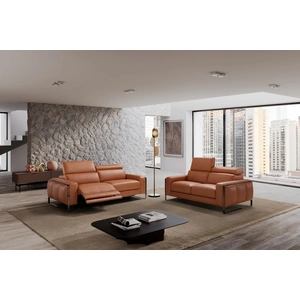 Diven Living Brera Leather Modular Sectional Sofa Customizable