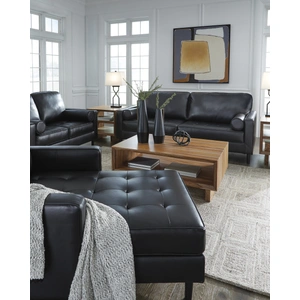 Ashley Furniture Bryceview Leather Living Room Set, Onyx