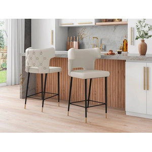 Manhattan Comfort Holguin 41.34-inch Leatherette/Wood Barstool