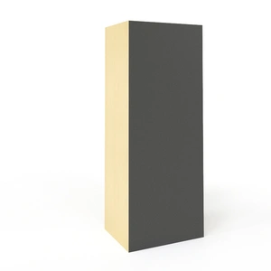 NARBUTAS Move&Lead Wardrobe with Metal Pull-Out Hanging Rail & Shelf