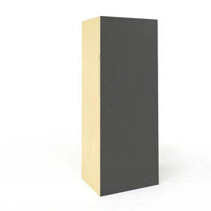 NARBUTAS Move&Lead Wardrobe with Metal Pull-Out Hanging Rail & Shelf
