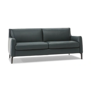 Natuzzi Editions Quiete Fabric/Leather Living Room Set w/Metal Legs