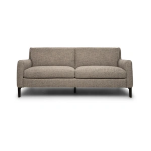 Natuzzi Editions Quiete Fabric/Leather Sofa w/ Metal Legs