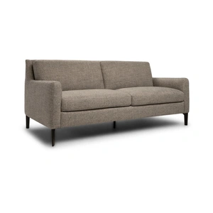 Natuzzi Editions Quiete Fabric/Leather Sofa w/ Metal Legs