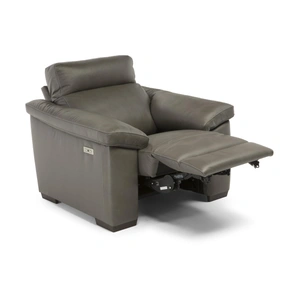Natuzzi Editions Estremo Fabric/Leather Power Recliner