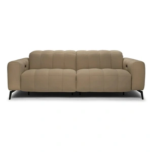 Natuzzi Editions Portento Fabric/Leather Power Recliner Sofa