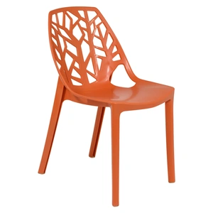 LeisureMod Cornelia Plastic Dining Chair