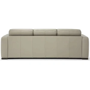 Natuzzi Editions Boston Fabric/Leather Large Sofa
