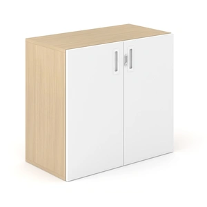 NARBUTAS Choice 2H Office Cabinet w/Lock & Shelf & 2 Doors, Width 31.4-inch