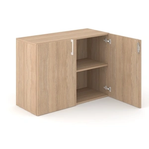 NARBUTAS Choice 2H Office Cabinet w/Lock & Shelf, Width 39.3-inch